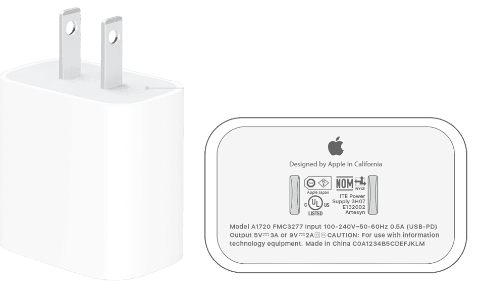 18W USB-C Power Adapter